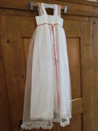 vintage Taufkleid, aus den 50er Jahren, festlich