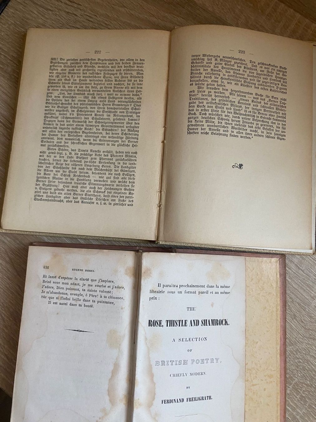 Libri: 2 Bücher antik 1853 - 1904 – Usato da Bösingen venduto da Trigusik 5