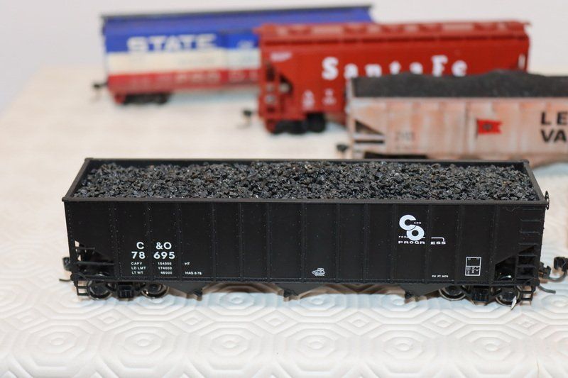Modellini di ferrovie: 5 US Güterwagen ( 496 ) – Usato da Kerzers venduto da Winu64 2