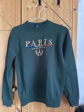 Damen Pullover Tour D'Or Paris XS grün, guter Zustand