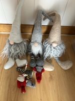 Weihnachtszwerge Stoff und Keramik Weihnachtsdeko