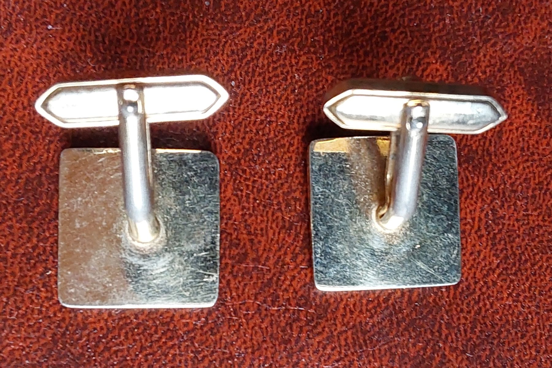 Manschettenknöpfe: Vintage Manschettenknöpfe & Brosche, Set, Goldfarben – Gebraucht aus Windisch von Benji026 4