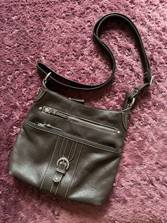 Sac à bandoulière en cuir / Leder Umhängetasche