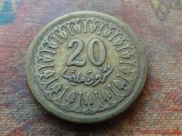 TUNISIE  20  Millim  1960  (P)