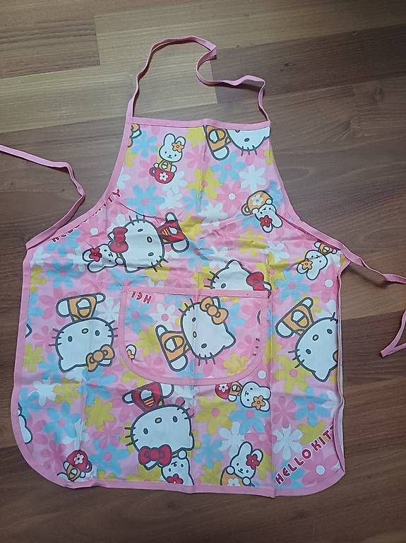 Grembiuli: NEU: Kinder Kochschürze, Hello Kitty – Nuovo (secondo la descrizione) da Fehraltorf venduto da Sato01