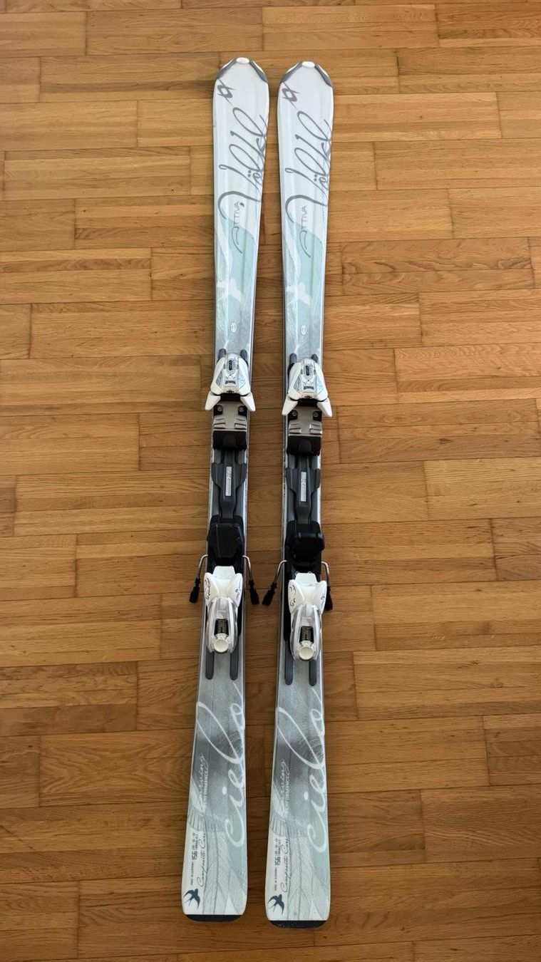 Völkl Sci: Ski Völkl mit Bindung 156 cm Damen – Usato da Bonaduz venduto da laryxfary