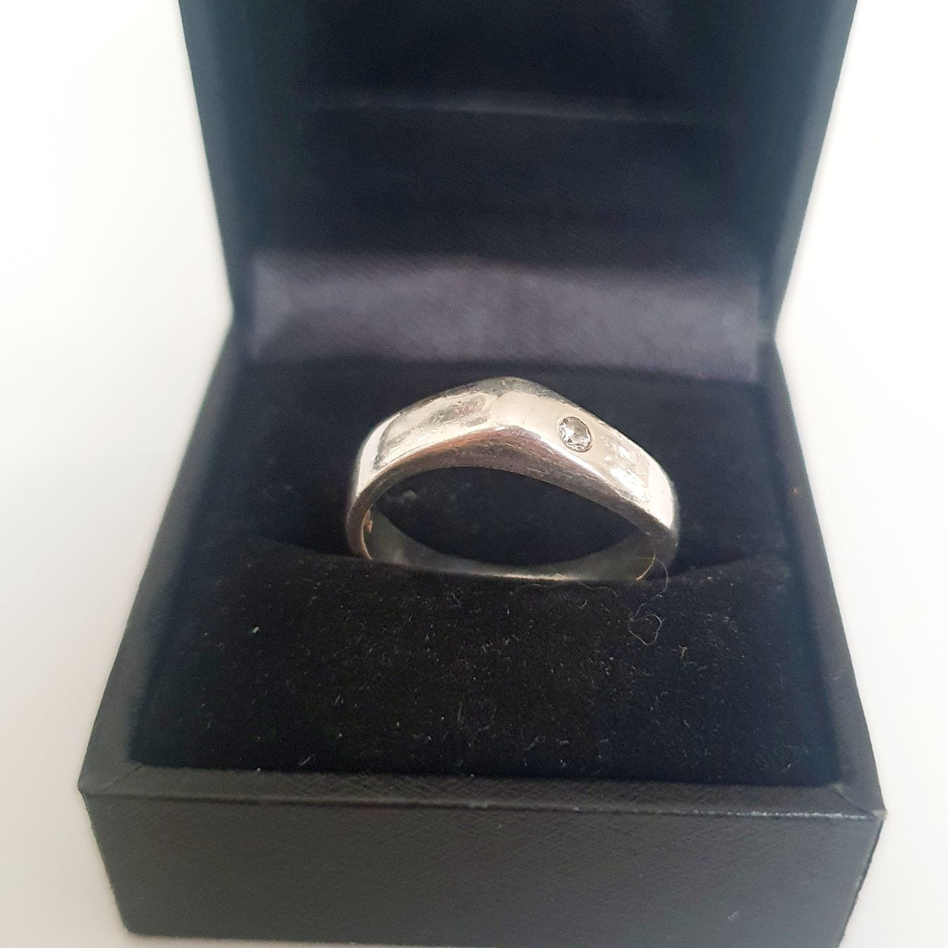 Anelli: Silber Ring 925 mit Stein, Grösse 18.7 mm – Usato da Kreuzlingen venduto da Wunderkiste123 6