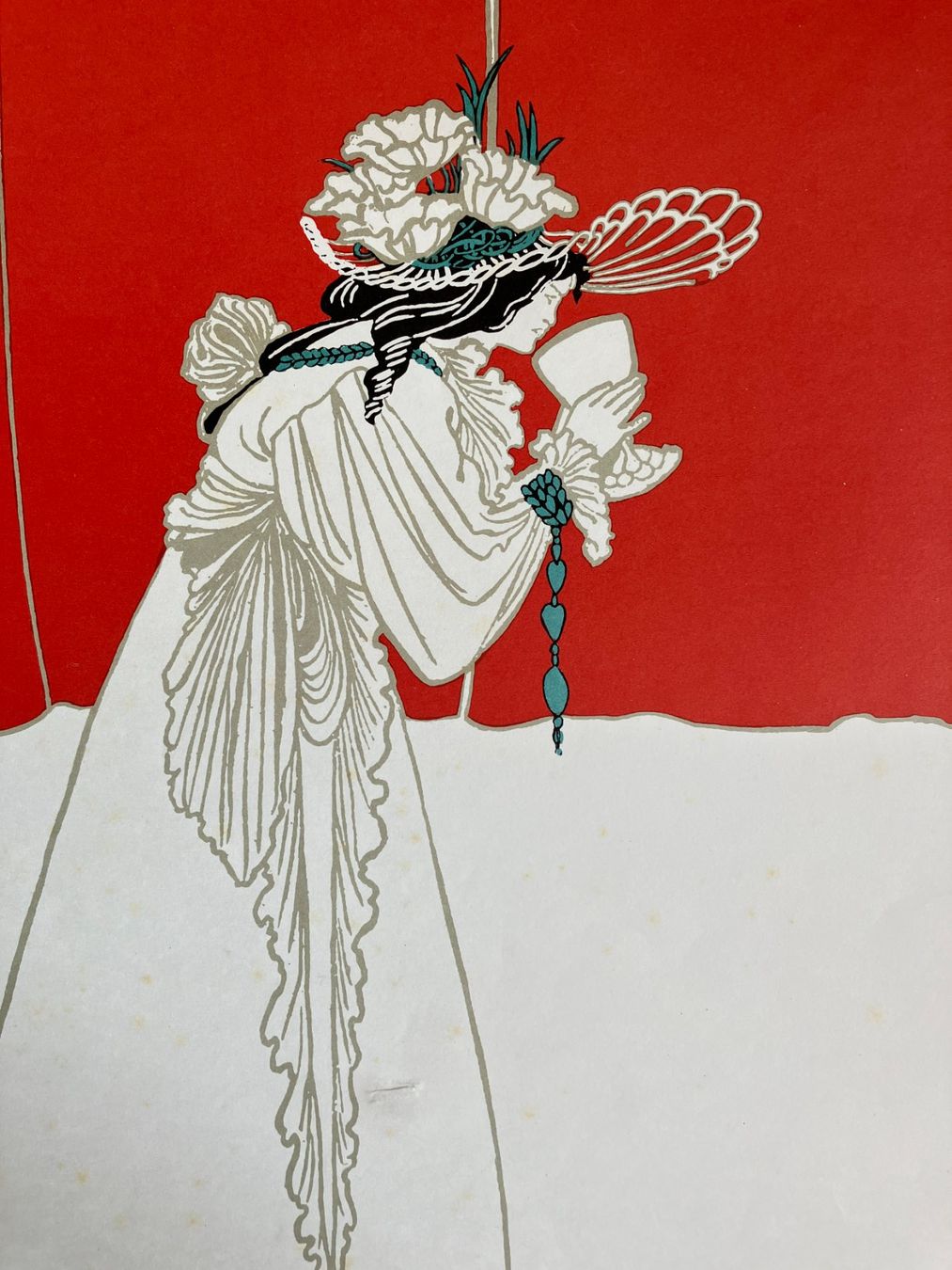 Foto & Immagini: Jugendstil, A. Beardsley, Isolde – Usato da Männedorf venduto da Amleto3 3