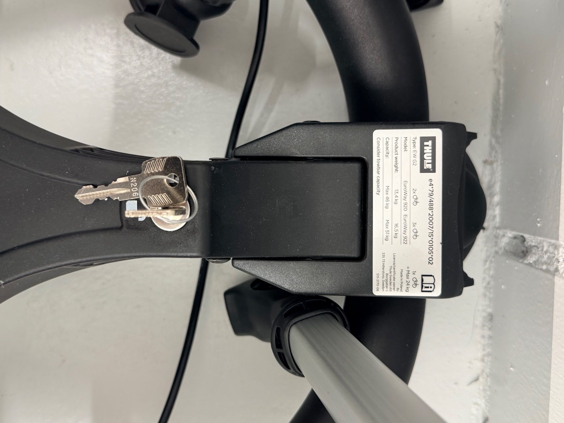 Portapacchi: Thule EuroWay G2 920 – Usato da Cormagens venduto da Dena_ma 1