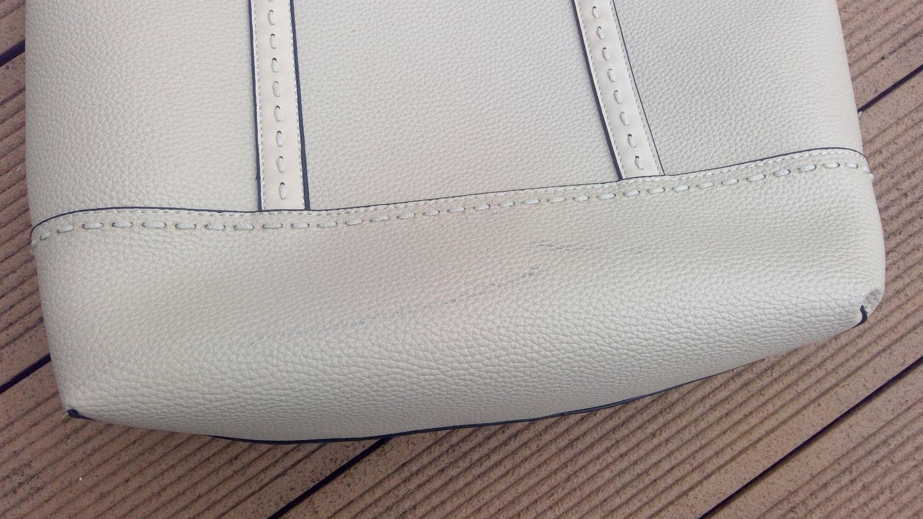 Taschen für Damen: Sac à main + Pochette beige clair AUREN – Neu und originalverpackt aus Agiez von chouchanelle 9