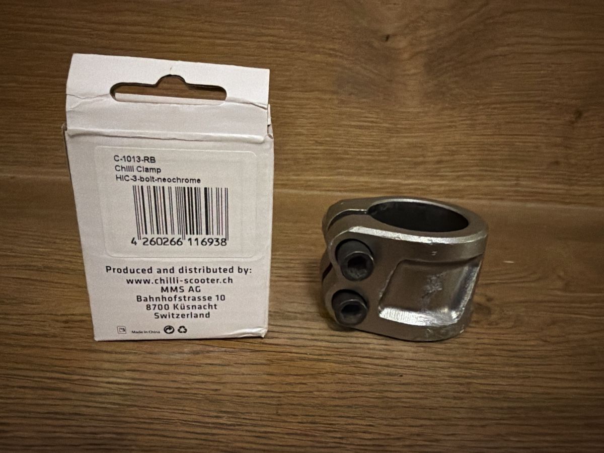 Chilli Kickboard: Chilli Pro Scooter Clamp C-1013-RB – Gebraucht aus Birmensdorf ZH von PolzerJ1 1