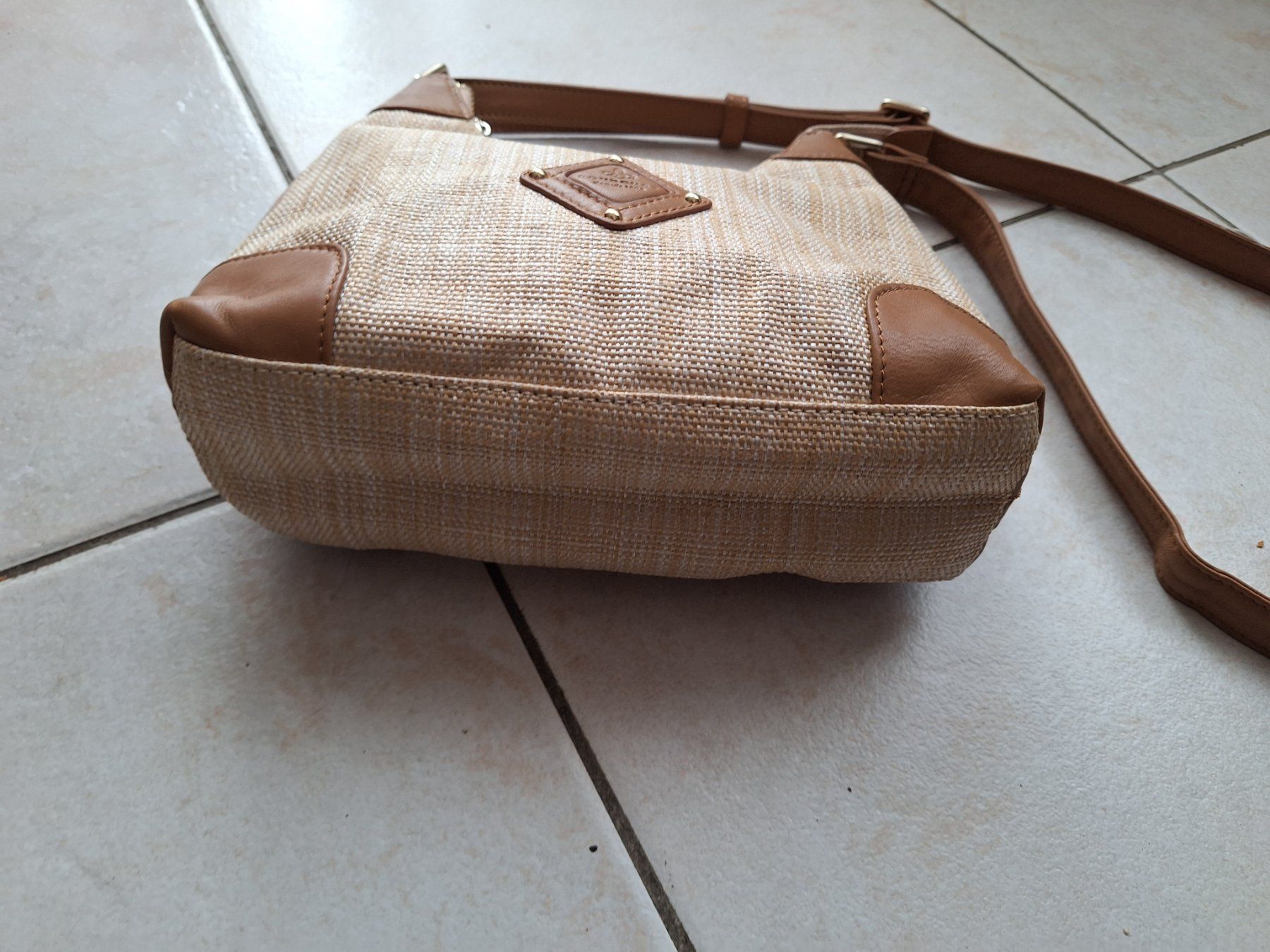 Borse da donna: Sac POURCHET  cuir et paille – Usato da St-Triphon venduto da Jldr0 6