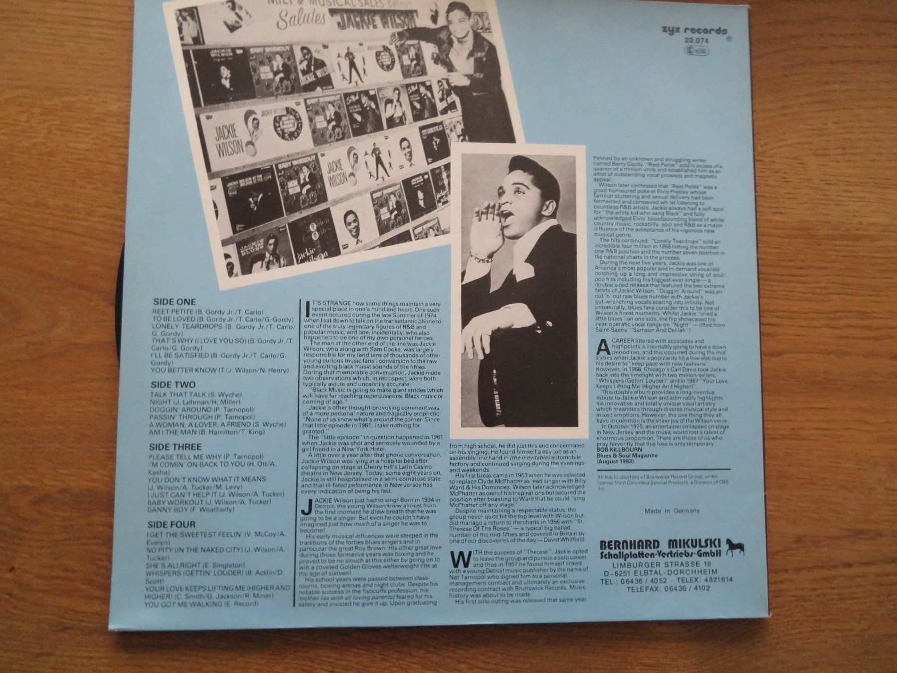 Schallplatten: JACKIE WILSON THE CLASSIC 24 ORIGINAL 2LPS – Neu (gemäss Beschreibung) aus Zürich von max_cp5f 1