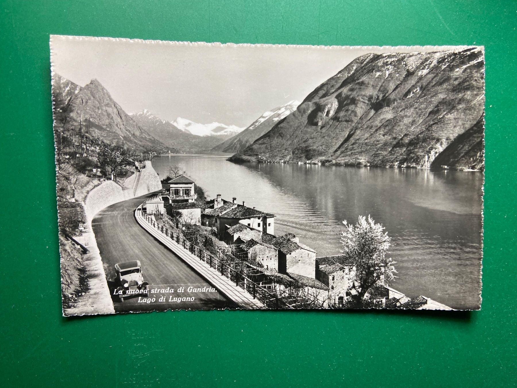 Ansichtskarten: La Strada di Gandria - Oldtimer !!! – Gebraucht aus Steg VS von _vinci_