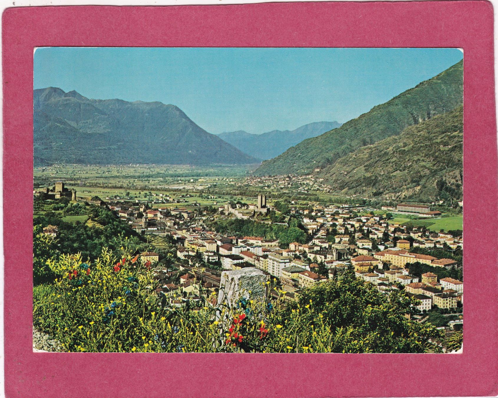 Ansichtskarten: Bellinzona 1965 – Gebraucht aus Herisau von Lisegrat2008