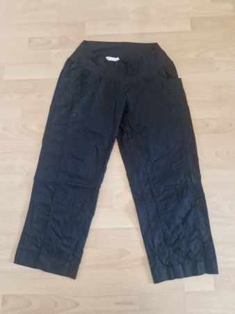 Umstands-Hose 3/4 schwarz. Grösse 42.