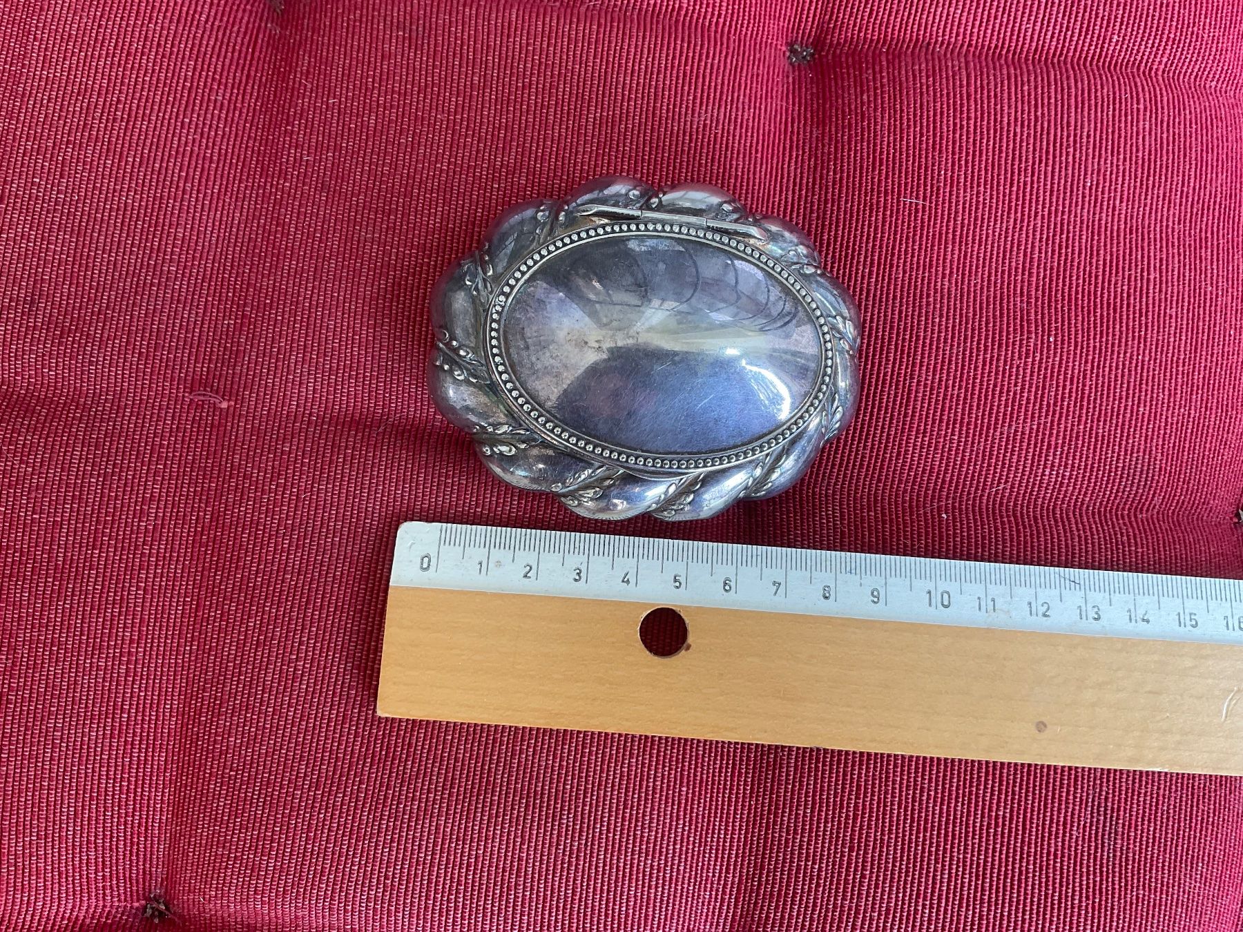 Tutte le decorazioni: Antike Schmuckdose versilbert Deko VERSAND 4.- – Usato da Aarau venduto da Schnabeltier01 3