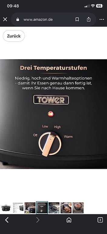 Elettrodomestici da cucina: Slowkocher Tower 6,5 lt – Usato da Pratteln venduto da Sylvie027 3