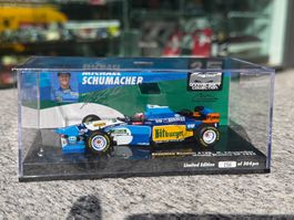 RARISSIMA Minichamps 1:43 F1 Schumacher Renault B195 WINNER