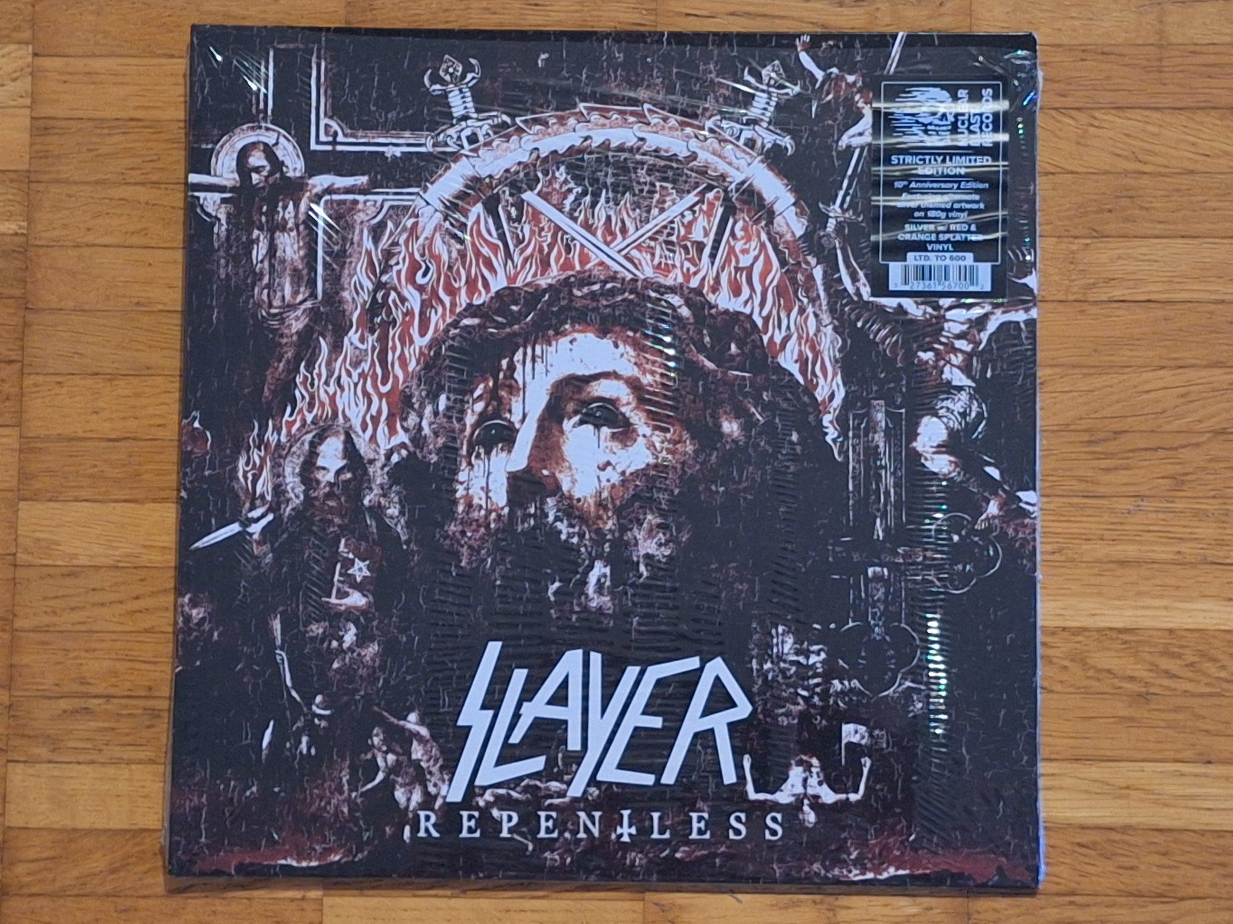 Schallplatten: Slayer, Repentless - LP Misprint Splatter Vinyl EU 2025 – Neu (gemäss Beschreibung) aus Oberentfelden von Musicud