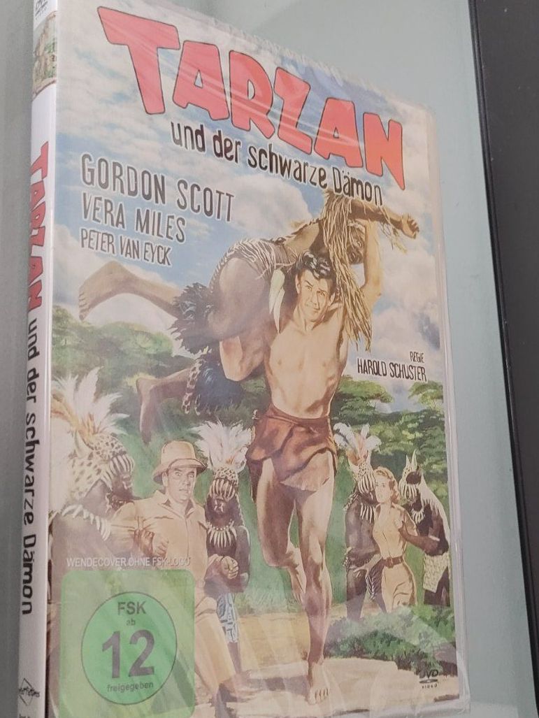 Tutti i DVDs: Tarzan und der schwarze Dämon DVD – Nuovo e nell'imballaggio originale da Dottikon venduto da Oldyfreak