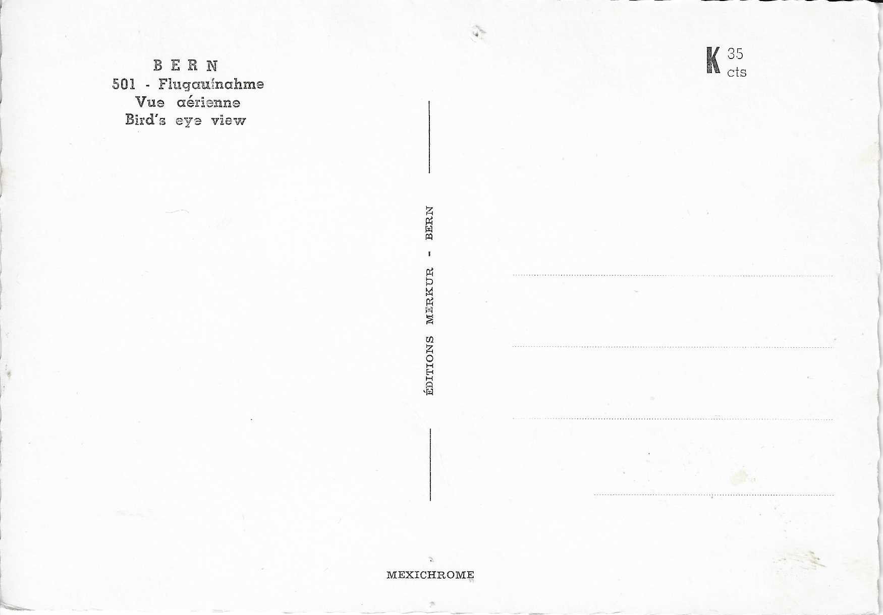 Cartoline postali: Bern BE – Nuovo (secondo la descrizione) da Rothrist venduto da Stranglehold 1