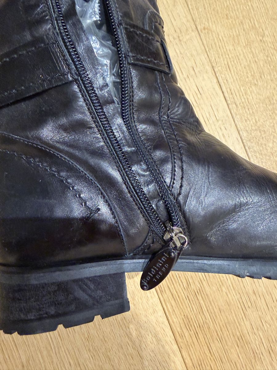 Baldinini Scarpe da donna: Baldinini Black Leather Knee-High Boots, size 37 EU – Usato da Schwyz venduto da ann_5w8m 3