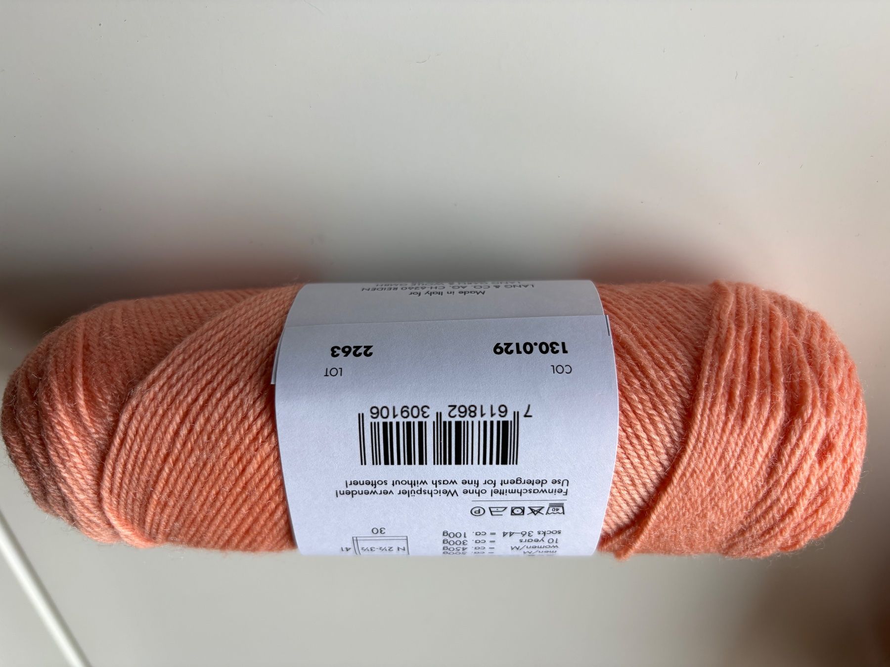 Lang Yarns Lana: 1 Knäuel Jawoll Silk Langyarns – Nuovo e nell'imballaggio originale da Büsserach venduto da bor_s88m 1