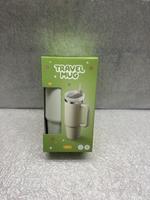 Neuer Travel Mug / Thermobecher mit Strohhalm, 500 ml