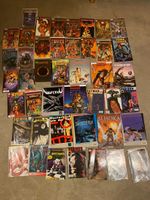 44 Comics (Batman, tomb raider, purgatori, wolverine