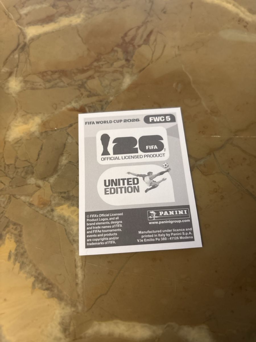 Panini Carte collezionabili: Panini Bild FWC5 – Nuovo e nell'imballaggio originale da Rechthalten venduto da Thierry_89 1