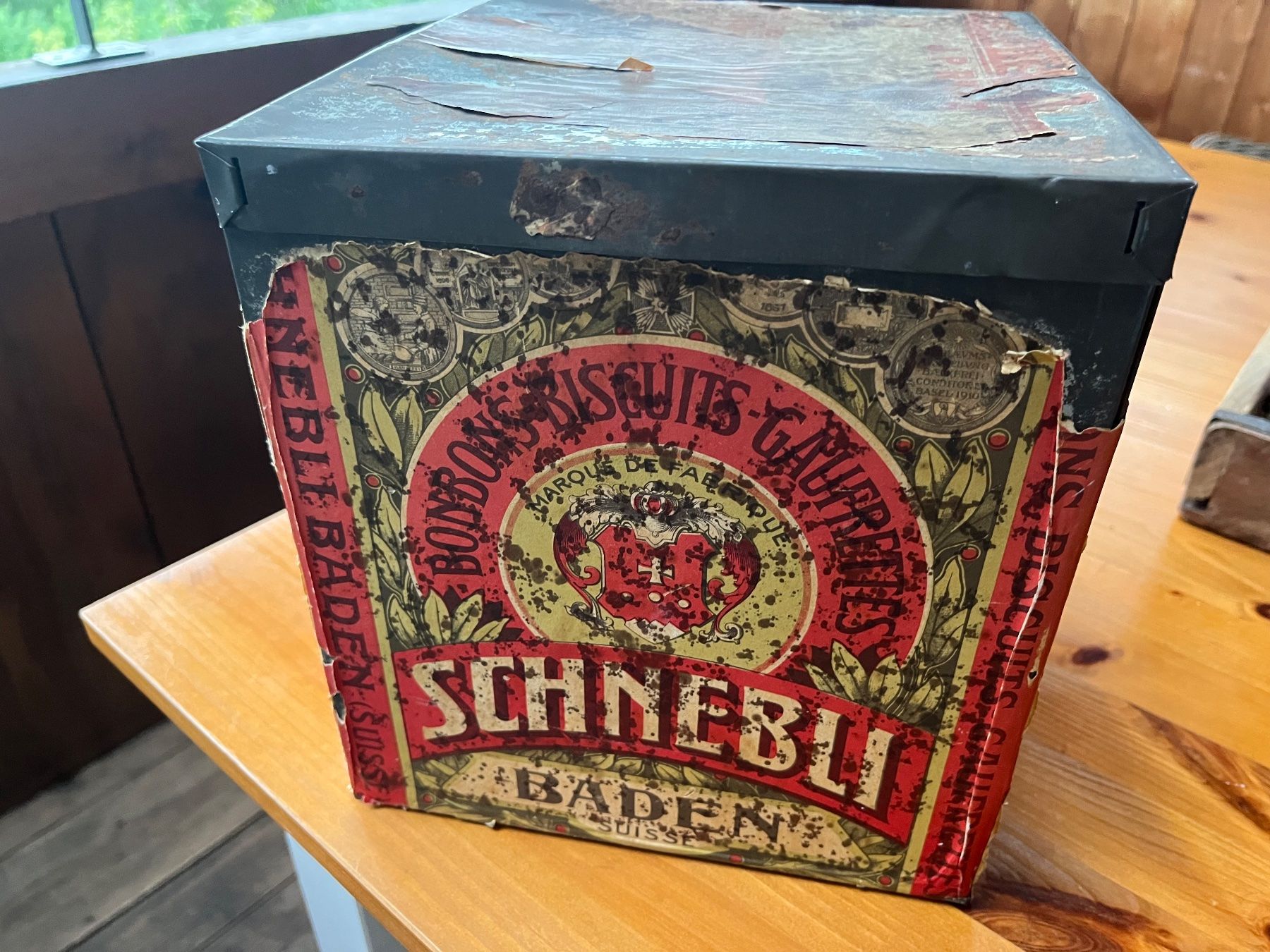 Schnebli Pots: Schnebli Blechdose – D'occasion à Jaberg par tequila73 3