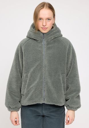 Mazine Faux-Fur Hooded Jacke