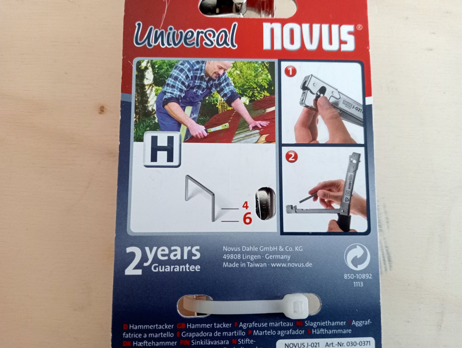 Tous les outils: Novus Hammertacker – Neuf avec emballage d'origine à Grüningen par Urtica 1