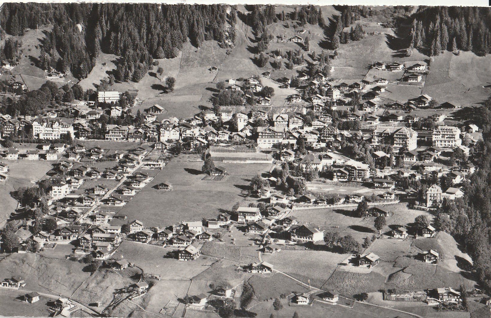 Cartoline postali: Adelboden um 1950 – Usato da Lumbrein venduto da made02