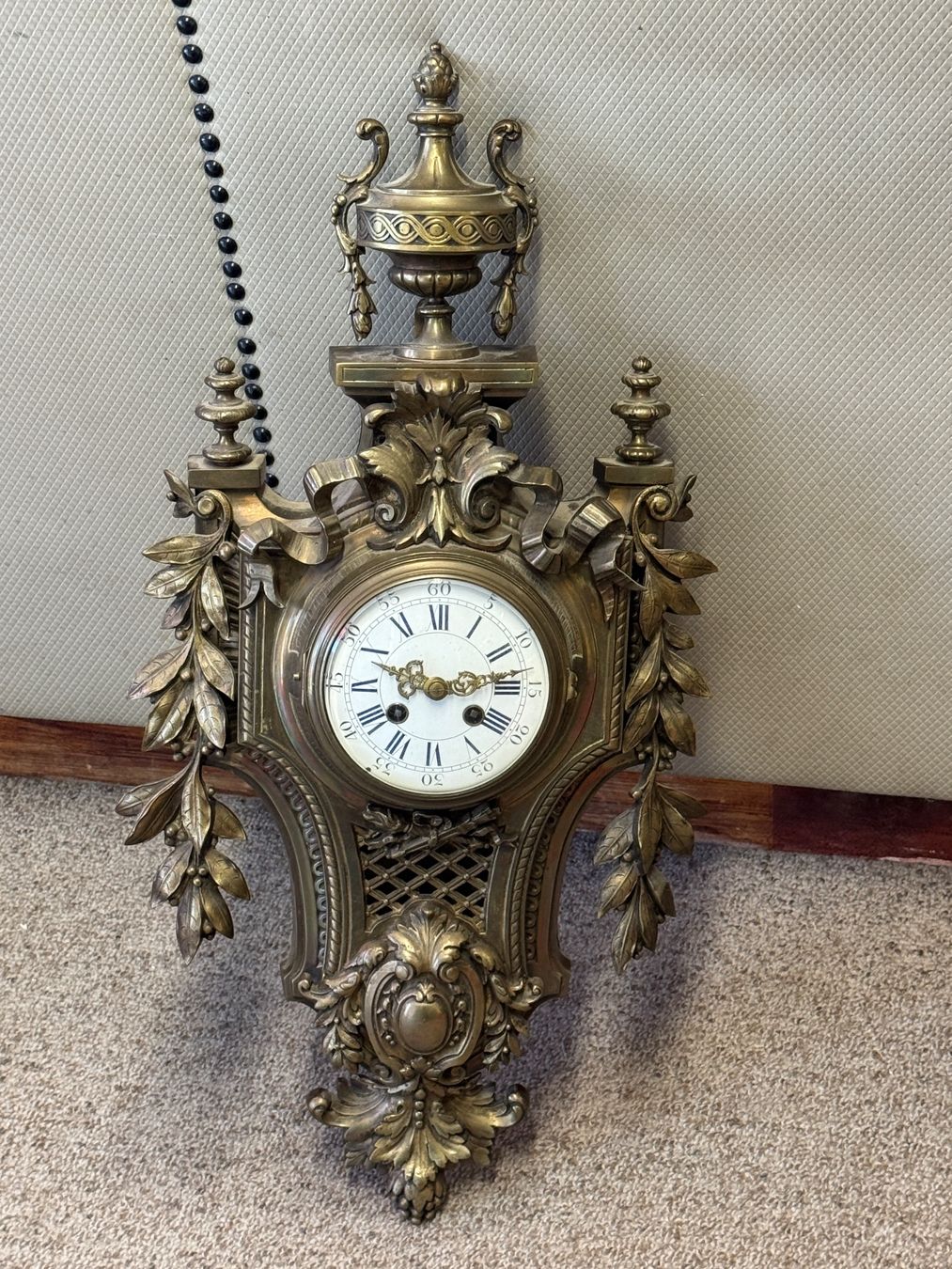 Orologi da terra & Orologi da parete: Franz. Kartell Uhr 1880 – Usato da Schönenwerd venduto da Comtoise 7