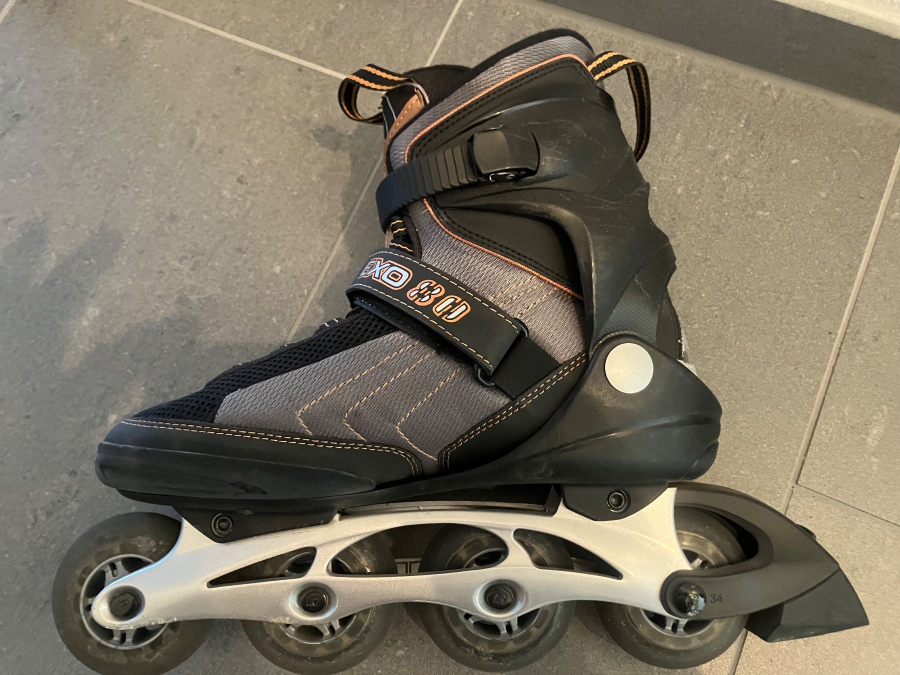 K2 Pattini in linea & Pattini a rotelle: Inlineskates K2 Exo80 Grösse 43.5 – Usato da Dübendorf venduto da SwissAirforceDUB 5