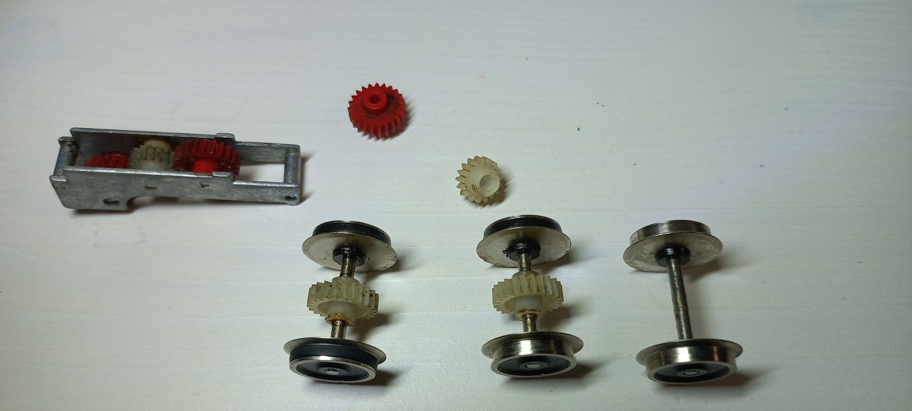 Radsatz-Set und Getriebe Roco SBB C 5/6 Dampflok H0 1:87 DCC (Gebraucht ...
