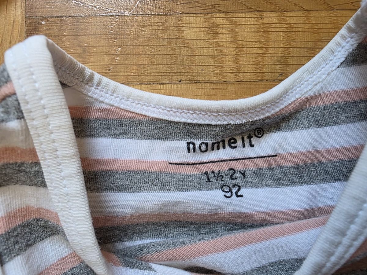 Name It Biancheria intima: Vier Unterleibchen vom Nameit Gr. 92 – Usato da Bonstetten venduto da Visor9 1