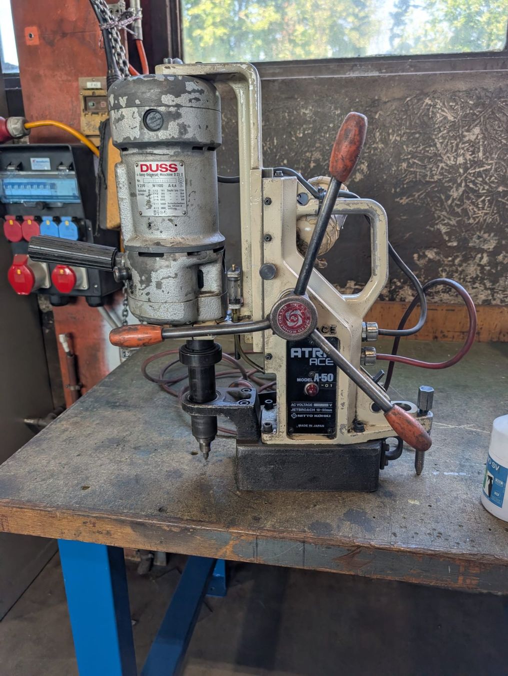Duss Bohrmaschinen: Kernbohrmaschine DUSS ACE 50 gebraucht – Gebraucht aus Buchberg von Stahlbau3
