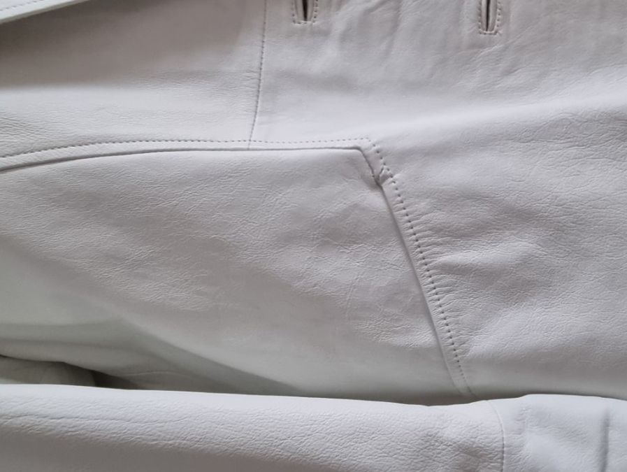 Giacche: Jacke , Lederjacke weiss Gr. 36 – Nuovo (secondo la descrizione) da geroldswil venduto da Gumball1 4