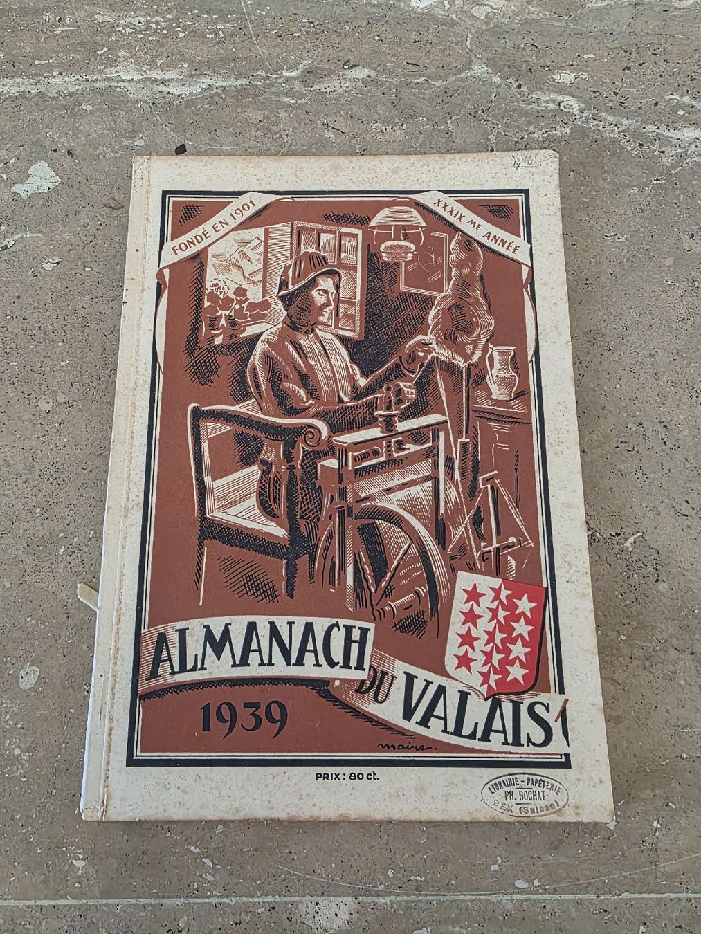 Libri: Almanach du Valais 1939 – Usato da Paudex venduto da Pacalauma