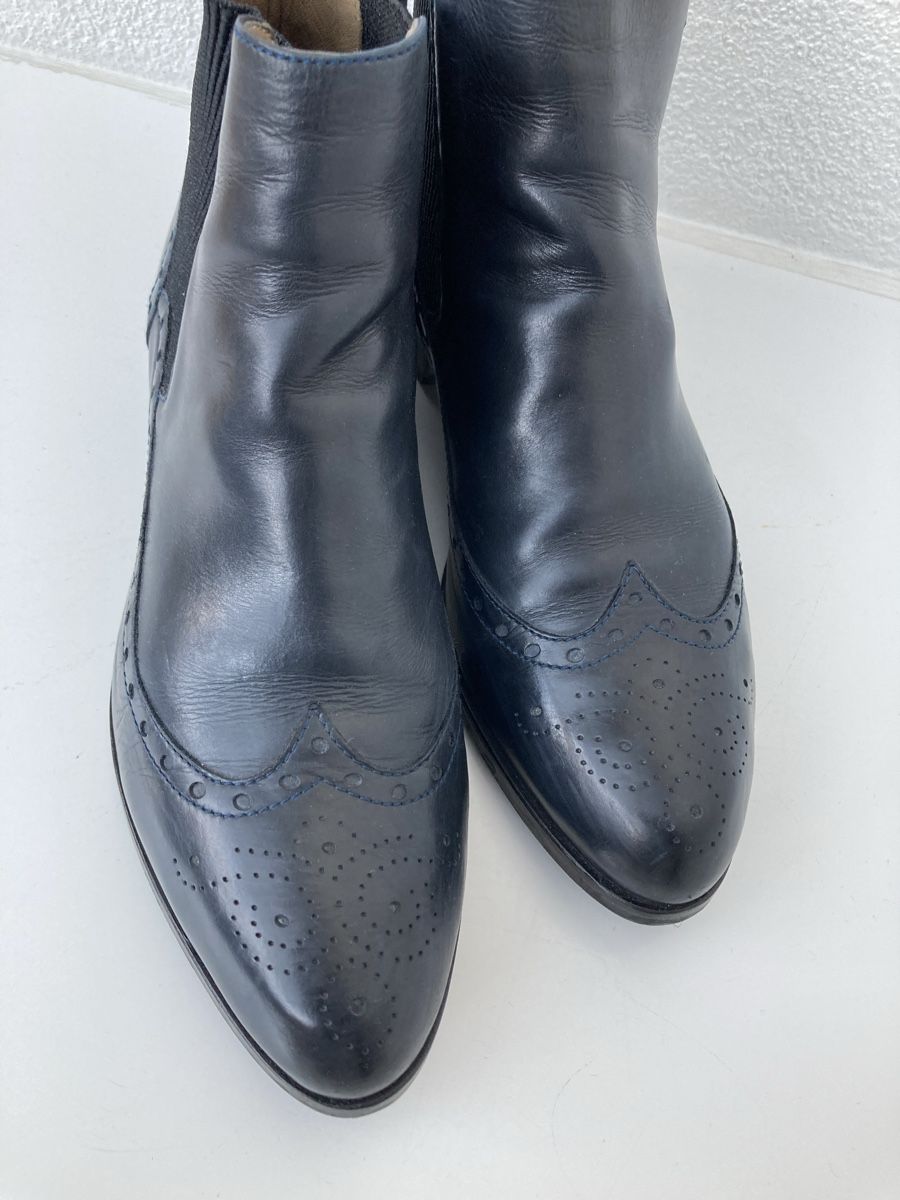 Damenschuhe: Boots / Stiefeletten, dunkelblau, Gr.37 – Gebraucht aus Braunau von Tina_24 2