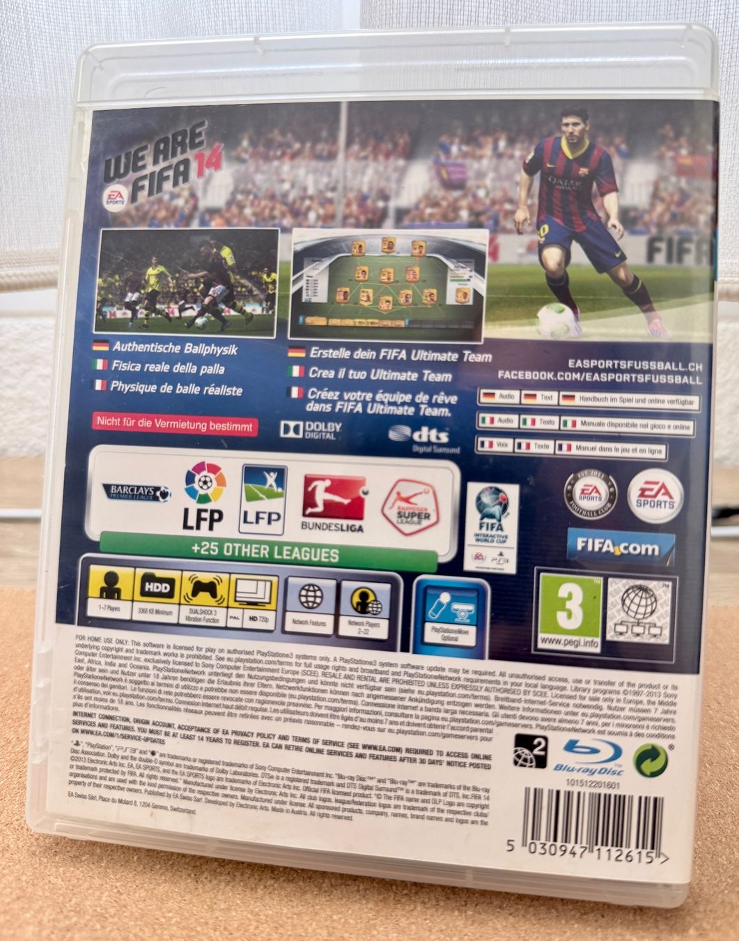 Sony Spiele: PS3 Fifa 14 Ultimate Edition (PEGI) – Gebraucht aus Dintikon von Onomichio-Kun 1