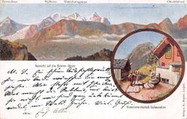 GRUSS aus SCHWENDLEN - alte Ansichtskarte 1905