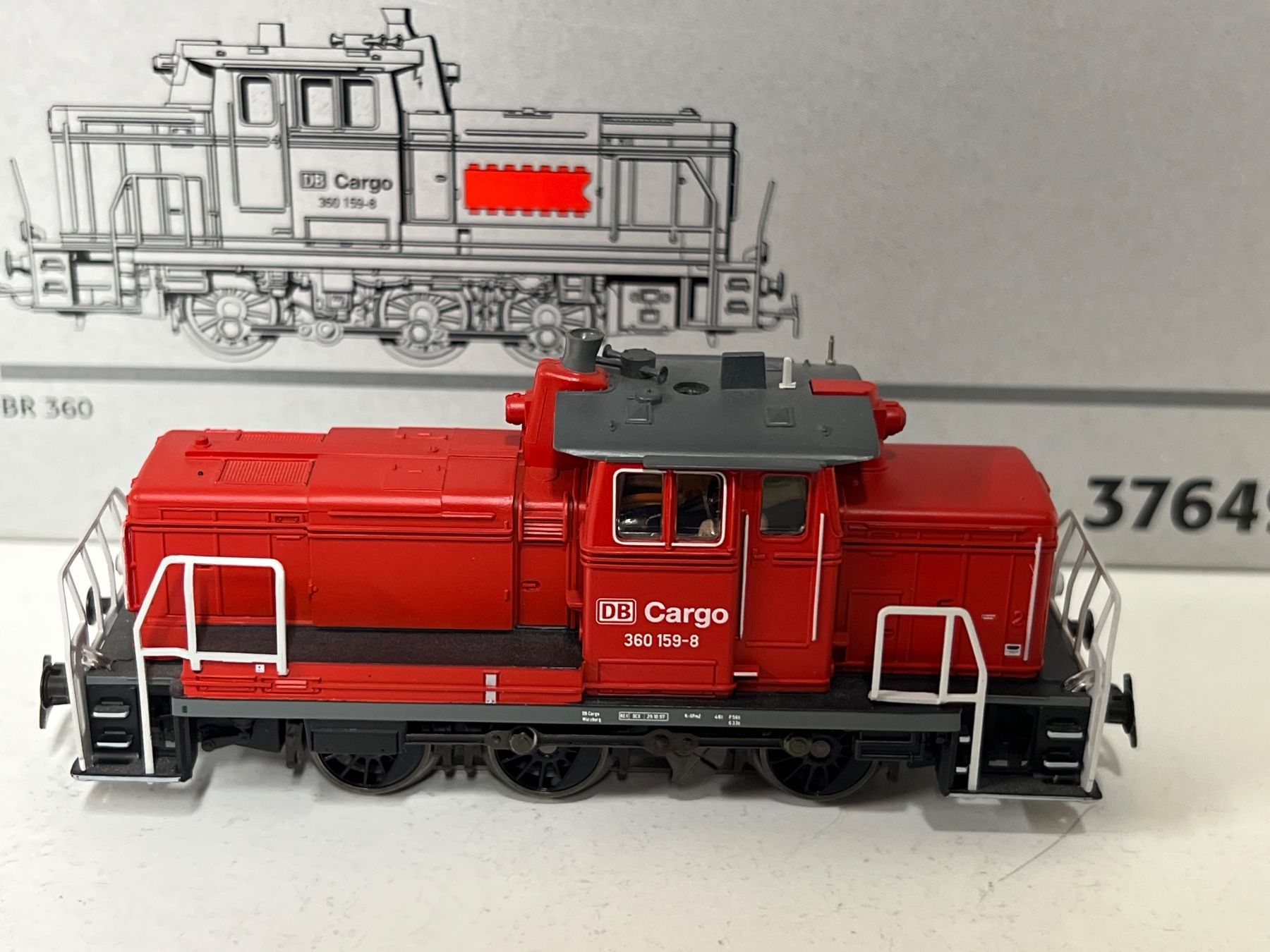 Märklin Modellini di ferrovie: Märklin 37649  V 60, BR 360 digital – Nuovo (secondo la descrizione) da Neuenhof venduto da ludovicco 2