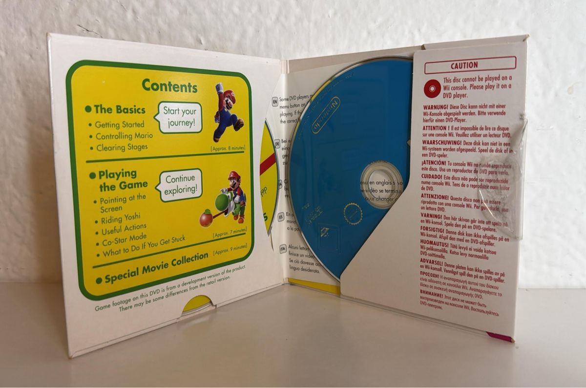 Nintendo Giochi: Super Mario Galaxy 2 - Beginners DVD - Good Condition! – Usato da Ehrendingen venduto da bubulence 1