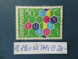 FL 1960 Nr. 348I gestempelt