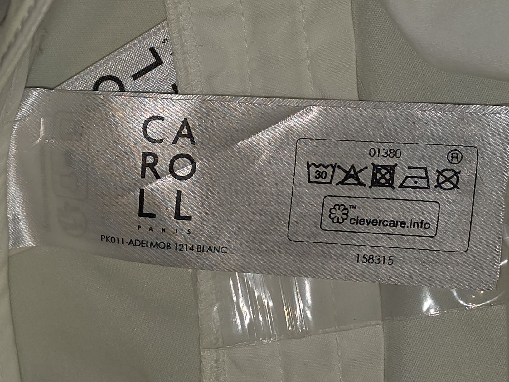 Caroll Pantaloni: Pantalon crème Caroll taille 36. – Nuovo (secondo la descrizione) da CASLANO venduto da Bebesa 5