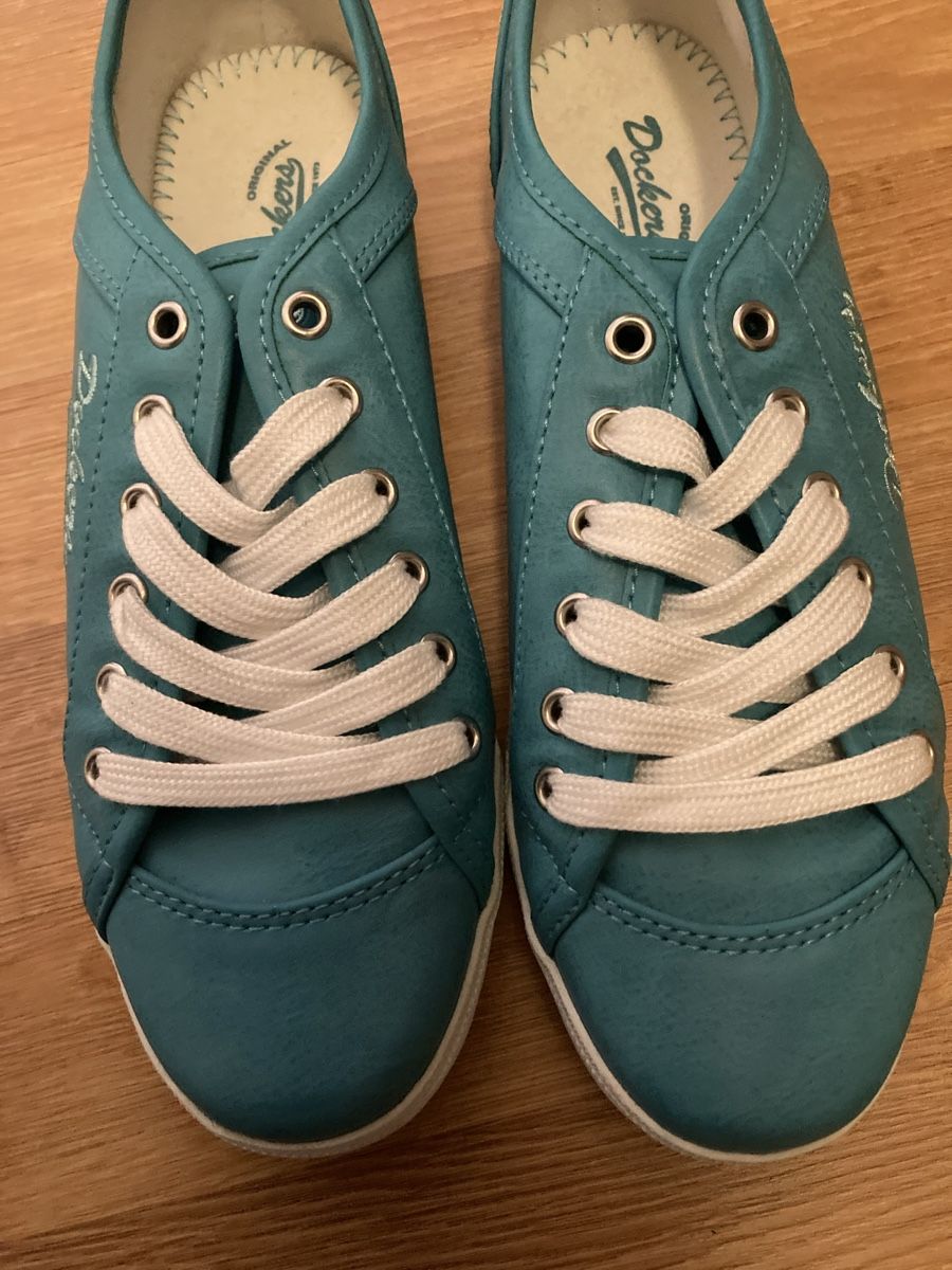 Scarpe da donna: Dockers Schuhe Gr. 38 türkis – Usato da Emmenbrücke venduto da JJ_89 1